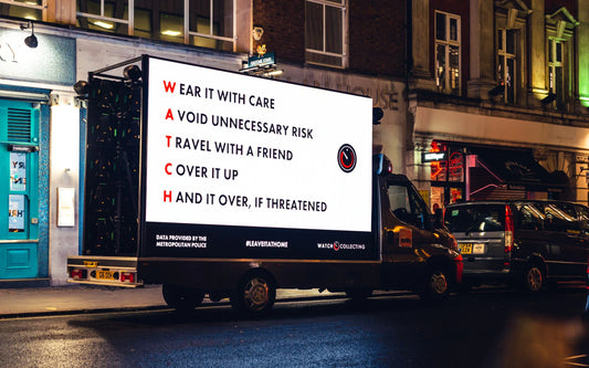 Luxury Watch Thefts Down in London After Police Goes Undercover