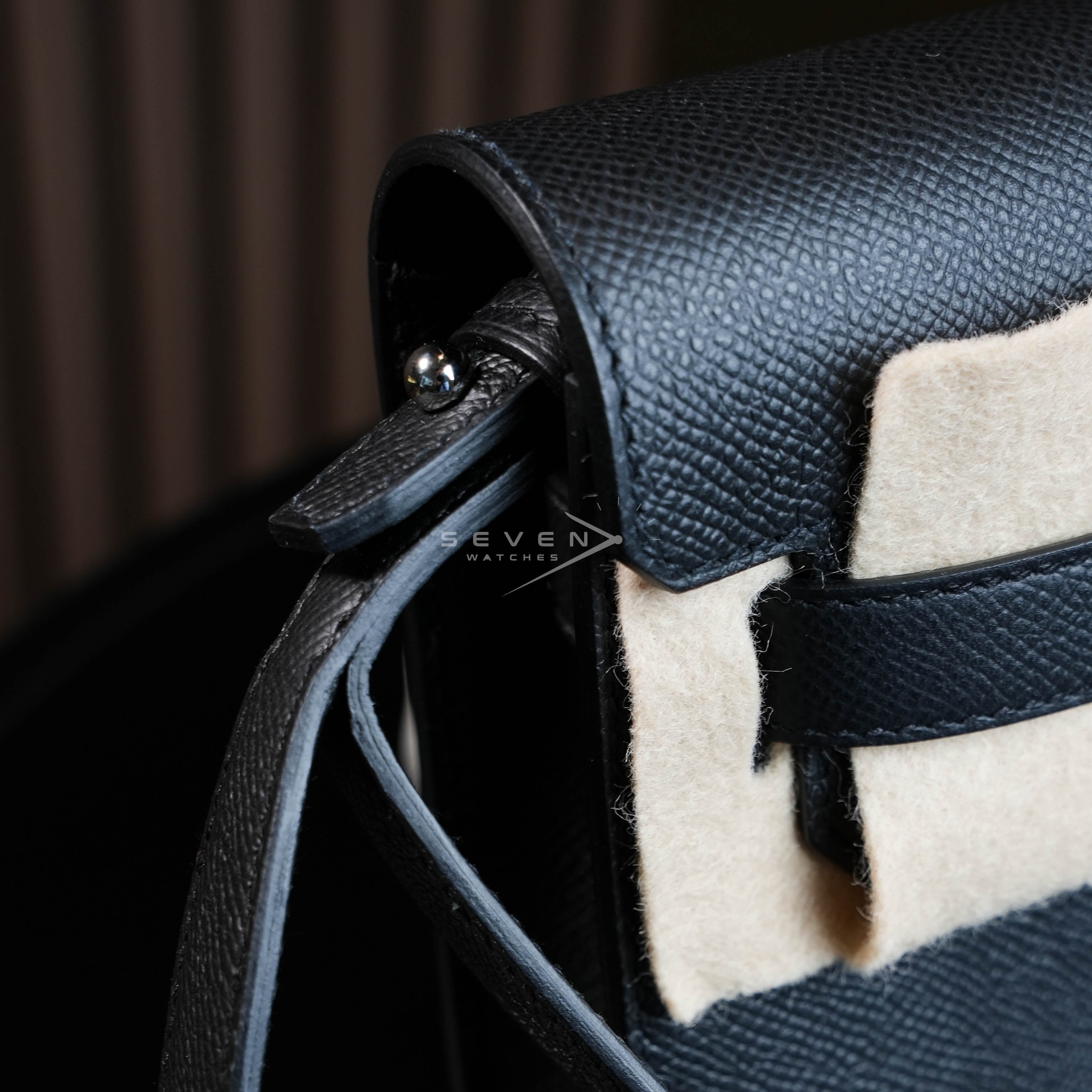 Hermes Pochette Kelly Depeches 25 Monochrome Veau Togo 89